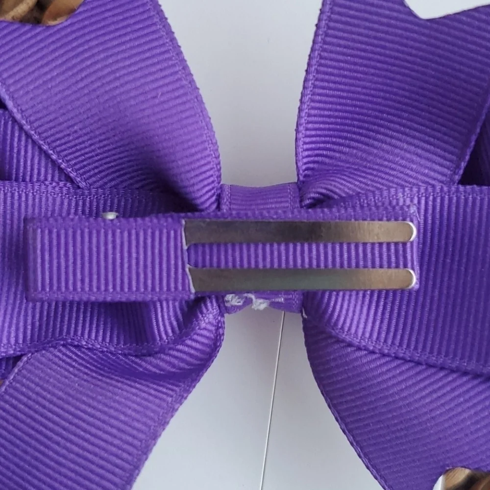NWT Boutique Layered Pigtail Bows Set of 2